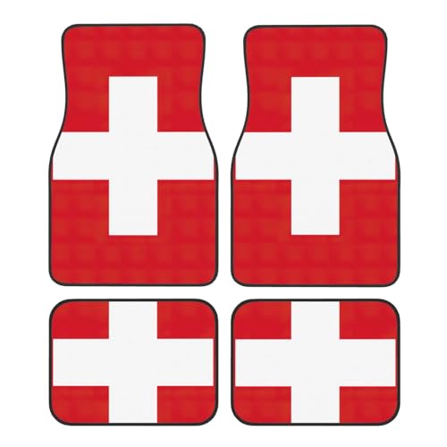 Tapis de voiture drapeau suisse pour protéger votre SUV en voyage