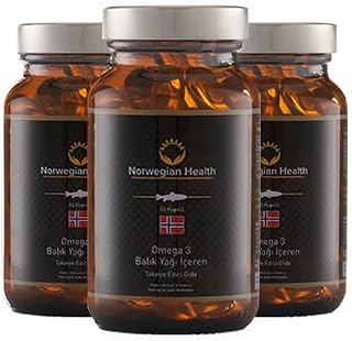 Norwegian Health Omega 3 Balık Yağı 60 Kapsül x 3 
