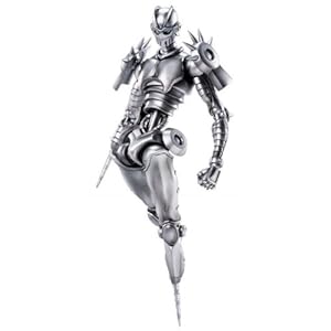 超像可動 「ジョジョの奇妙な冒険」第五部 42.シルバー・チャリオッツ(荒木飛呂彦指定カラー) [おもちゃ＆ホビー]