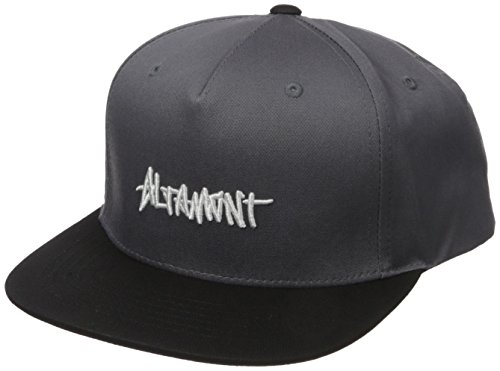 Altamont Men's Oneliner Snapback, Grey/Black, One Size