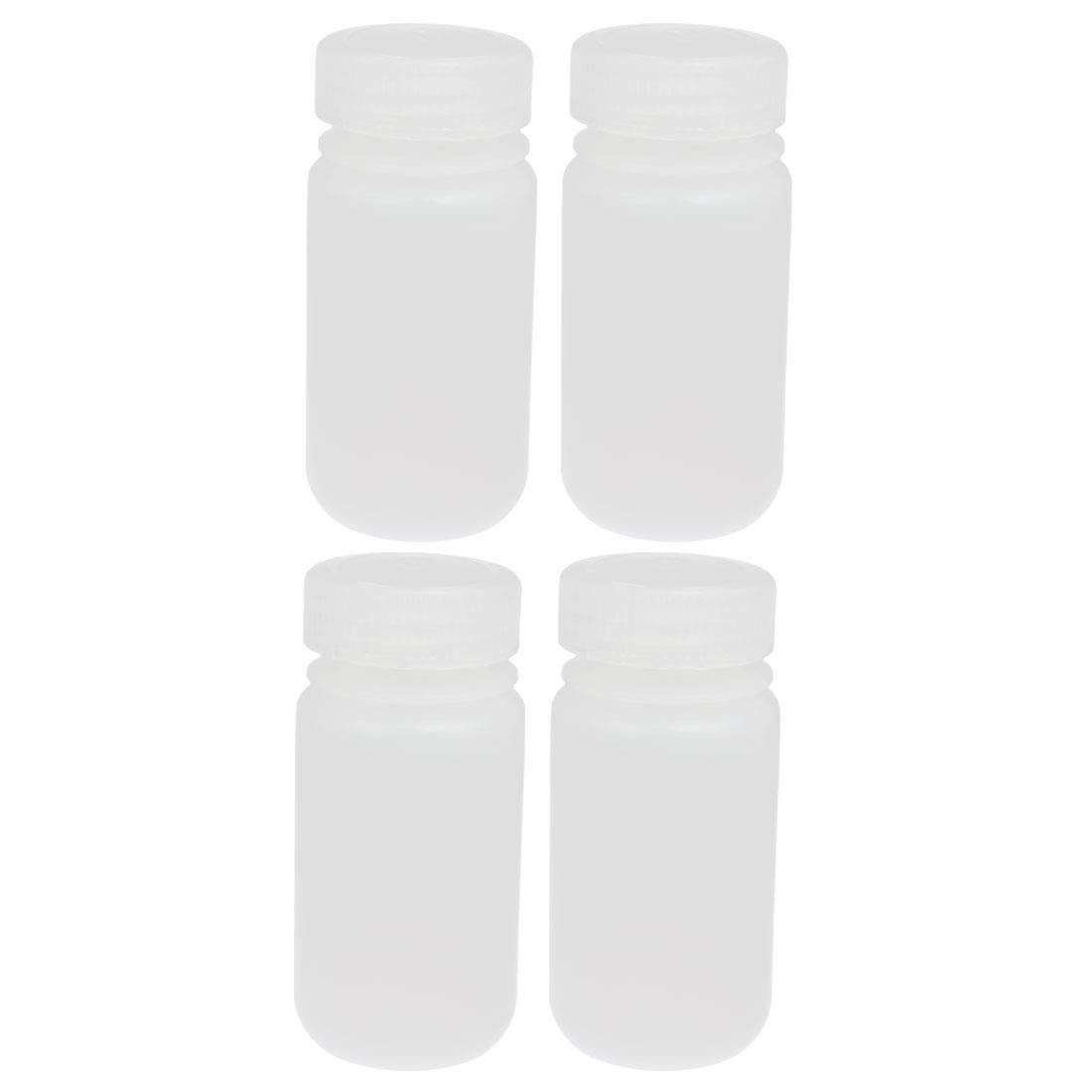 Aexit 4Pcs 100ml HDPE Kunststoff Zylinder Weithals Probeflasche Weiß (d28b7841bfbda4cd2ee140fd6a3601cb)