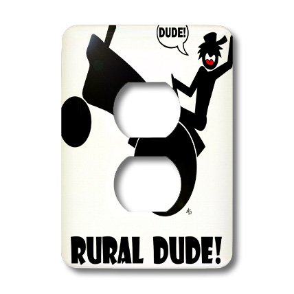 Tracteur Wheelie Rural Dude Double Prise Électrique Décorative - 3