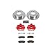 Power Stop KC2405A-36 Brake Kit with Caliper (Rear Truck and Tow) For Toyota 4Runner 2003-2009, Toyota FJ Cruiser 2007-2009 [Model Specific]
