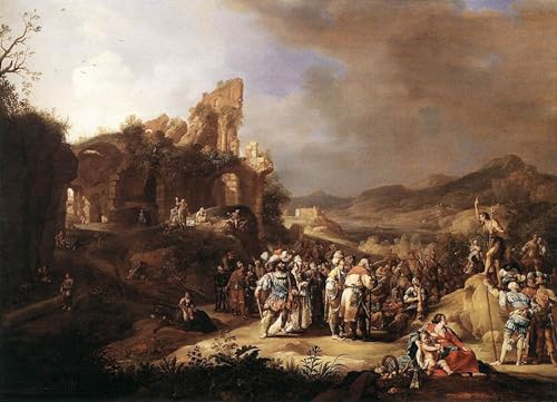 Cuadro en lienzo de Bartholomeus Breenbergh con acabado artistico premium de 60x90 1