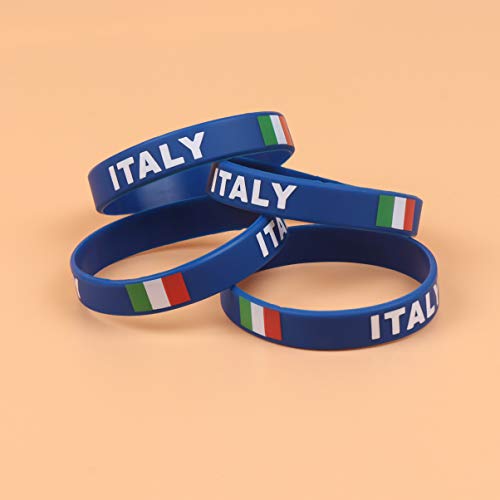 BESPORTBLE Braccialetti Wristband Italia Unisex in...