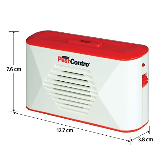 Lentek PestContro Portable Ultrasonic Rodent Repeller Battery Operated Non-Lethal Pest Control Dual Frequency Mice Rats Squirrels Bats Kitchen Office Garage Basement Shed Storage Attic - Image 6