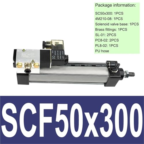Électrovanne pneumatique en alliage durable série SCF 50-300 - 3