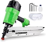 DOTOOL Framing Nail Gun 21 Degree 2-Inch to 3-1/2-Inch with Tool-Less Depth Adjustment Pneumatic Fra