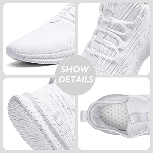 Image of Mens Running Tennis Casual Walking Shoes Fashion Athletic Gym Sports Sneakers for Men Breathable Lightweight Comfortable Shoes