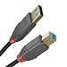 Produktbild LINDY USB 3.0 Typ A an B Kabel anthra Line 3m