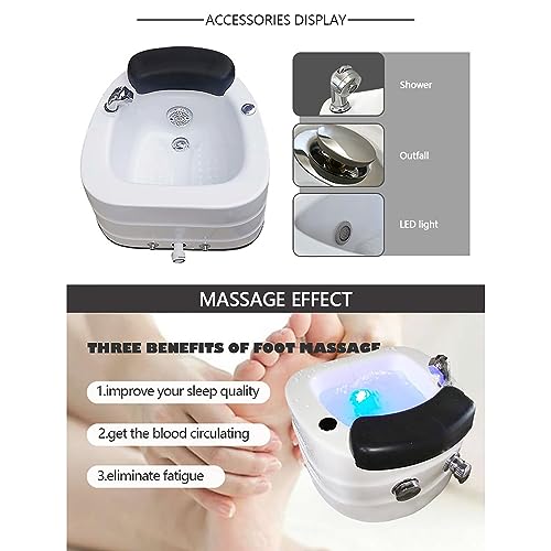 Pediluvio Spa para Pie con Masaje y Control de Agua miniatura 4