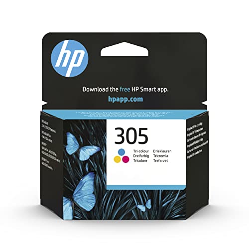 HP 305 Tri-Colour Original Ink (3YM60AE) Works with: HP DeskJet 2700 2700e 2800 4100 4100e 4200e Series ENVY 6000 6000e series ENVY Pro 6400 6400e series