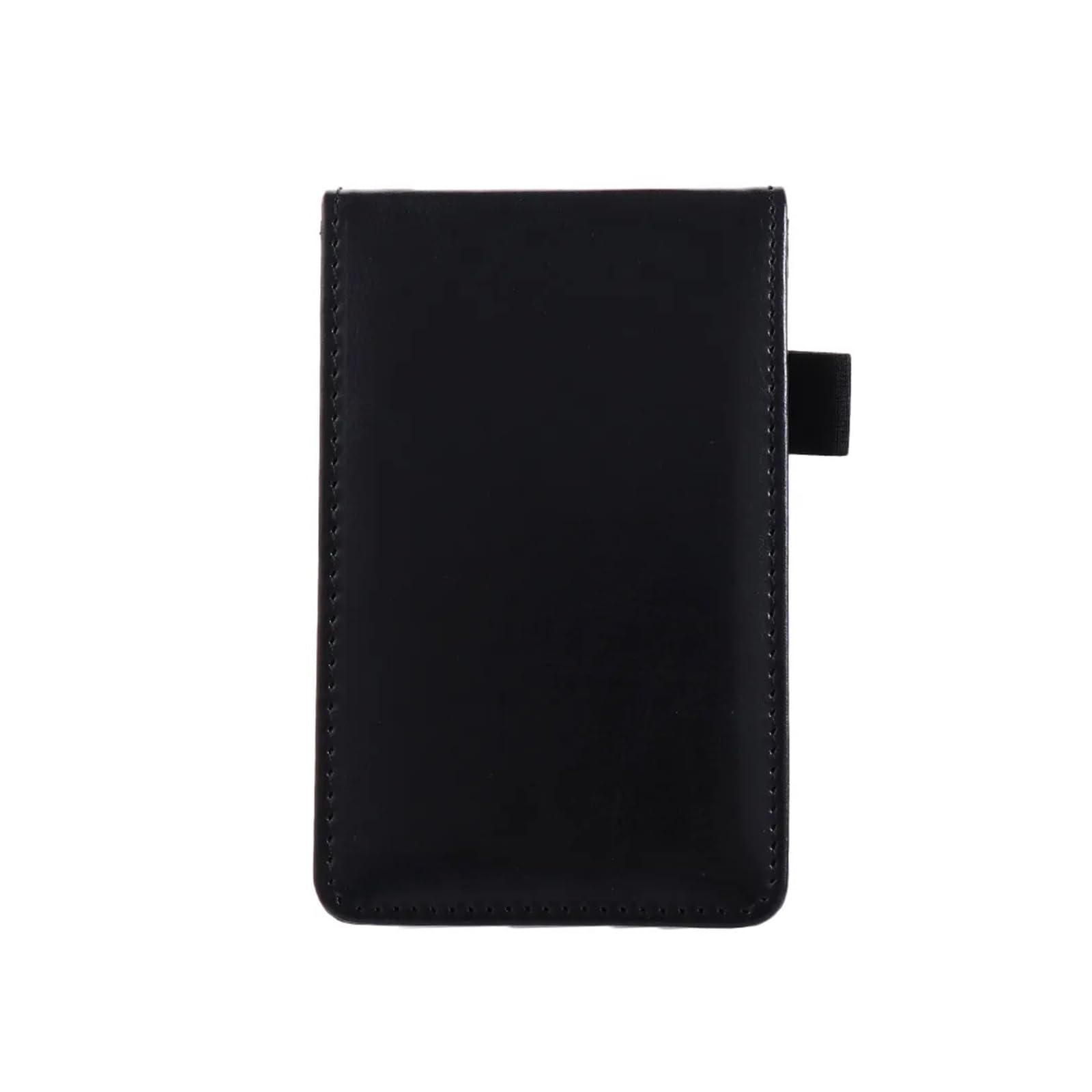 Bloc-notes carnet notes journal d'affaires A7 noir compact pour écriture de mémo - 6