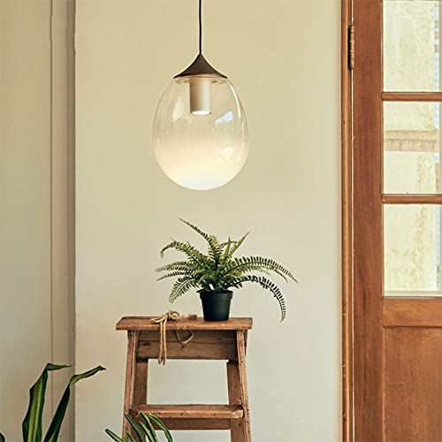 Suspension LED moderne en verre pour illuminer votre table de salle à manger