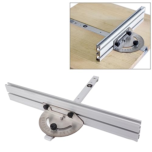 Transportador de ángulo aluminio preciso para carpintería miniatura 6
