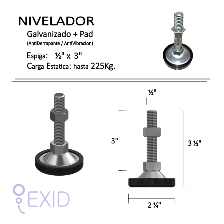Soportes niveladores 5 Imagen adicional