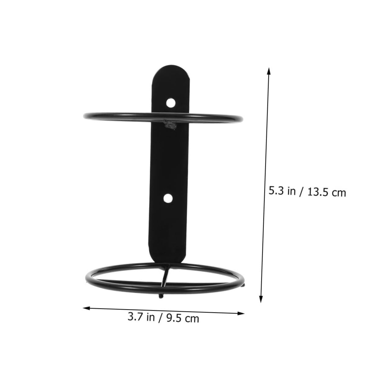 Unomor Wall Mounted Wine Rack Elegant Wine Bottle Holder for Home Decoration Stylish Single Bottle Wall Organizer for Showcasing Easy to Clean