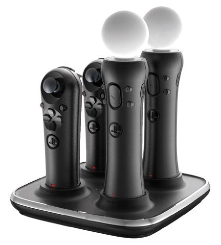 Duracell Quad-dock 4-in-1 système d'alimentation pour PS Move