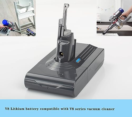 21.6V 4.5Ah V8 Battery Replacement For V8 Series V8 Animal V8 Absolute V8 Fluffy V8 Motorhead V8 Cordless Stick/Handhold Vacuum Cleaner V8 Sv10 215681 967834 05 Battery #TOP4