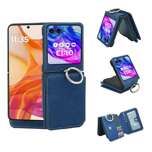 Coque Moto Razr 50 Ultra FGZDPT US Bleu étui rigide anti-choc