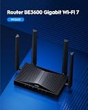 Cudy BE3600 WiFi 7 Gigabit Dwupasmowy Router, Anteny o Wysokim Zysku, Klienty I Serwer VPN, Kontrola W Chmurze, Aplikacja Cudy, WR3600