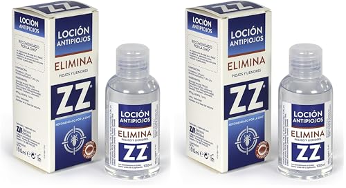 Loción Cupex ZZ Tratamiento Antipiojos, 100 ml (Paquete de 2)