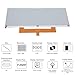 Hamwesh Electric Paper Display, 10.85 Inch 1360x480 Black and White Low Power Consumption Electric Ink Display, Electronic Paper Module with Driver Board for,