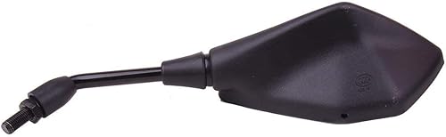 Miniatura 4 de MotorToGo 1 par de espejos retrovisores de motocicleta negros compatibles para BMW F800GS 2017