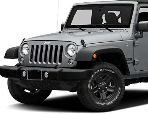 Vspec Geniune Glass 7 inch Round Crystal Diamond clear headlights Wrangler LJ H2 Fj JK TJ YJ par56,H6024 H6017 H6014 H6015