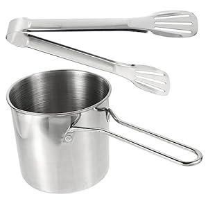 Clispeed Edelstahl Frittiertopf Set BPS0127M