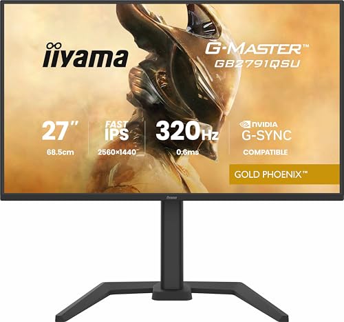 Image of Iiyama G-Master Gb2791qsU-B1 Monitor Pc 68.6 cm [27] 2560 x 1440 Pixel Wide Quad HD Nero (27 Gb2791qsU-B1 Gaming Monitor - 27 Black Fast Ips Lcd Gami