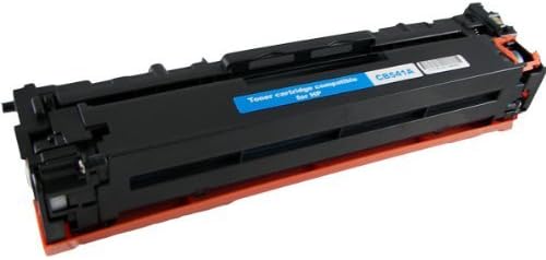 TC-CB541A Compatible Cyan Laser Toner Cartridge for HP 125A CB541A Cyan Compatible With HP Color Laserjet CM1312 MFP, Color Laserjet CM1312NFI, Color LaserJet CP1215, Color LaserJet CP1515N, Color LaserJet CP1518NI