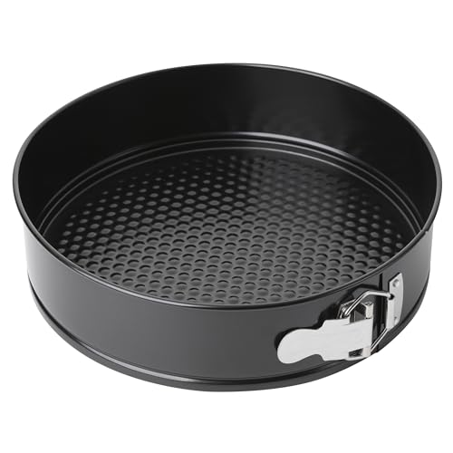 Florina Molde desmontable MERINGO | Redondo | 27,7 cm | Acero al carbono | Revestimiento antiadherente | Cierre de seguridad para desmoldado fácil | Resistente a arañazos y duradero | Apto hasta 210°C