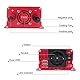 LVYUAN Wechselrichter 12V 230V 1500W Spannungswandler Stromumwandler Inverter mit 2 USB LCD EU Steckdosen für Geschaeftsfahrten und Urlaub