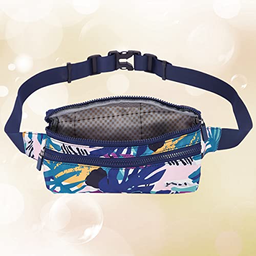 Image of Goothdurs Fanny Pack for Women Men Fashion Waist Bag Waterproof Hip Bum Bag with Adjustable Belt for Running Travel Hiking Cycling Money