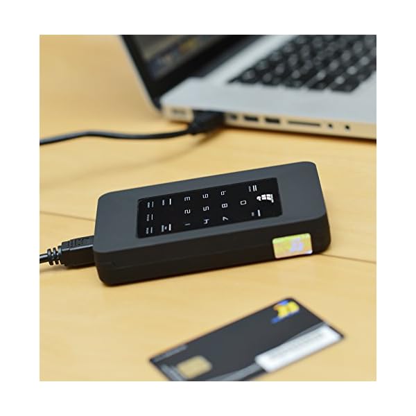 Digittrade HS128 2TB High Security Externe Festplatte 128-Bit AES Verschlüsselung, Smartcard & PIN (2,5 Zoll, USB 2.0) – Bild 5