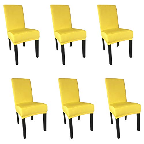 Sheyang Spandex Fabric Stretch Removable Washable Dining Room Chair Cover Protector Seat Slipcovers #TOP7