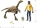 Mattel Jurassic World Toys Camp Cretaceous Darius and Gallimimus Human and Dino Pack with 2 Action Figures and 2 Accessories, Toy Gift Set and Collectible for Dinosaur Fans
