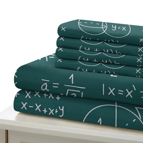 Formules mathématiques housse de couette pour chambre ado - 7