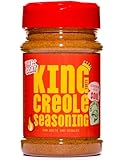 The GOAT King Creole Gewürzmischung 160g Streuer – Originale Gewürzmischung aus Großbritannien für Seafood Boil, BBQ, Fleisch, Gemüse, Fisch. Würziger Louisiana-Rub & Trockenmarinade mit vielseitigem
