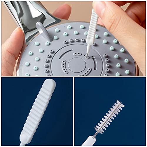 Angoily 20 Pcs Escova de Limpeza Bocal Do Chuveiro Multifuncional Gap Buraco Anti- Entupimento Escov