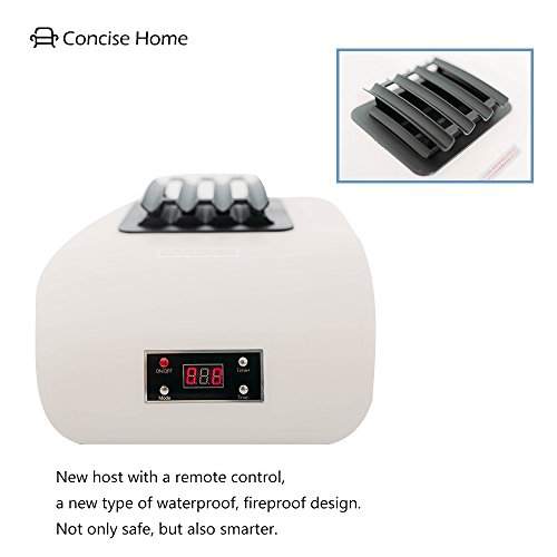 Concise Home Elektrische wasdroger 1000 W grote capaciteit 15 kg dubbellaags afstandsbediening energiebesparende warme lucht drogende garderobe - Image 6