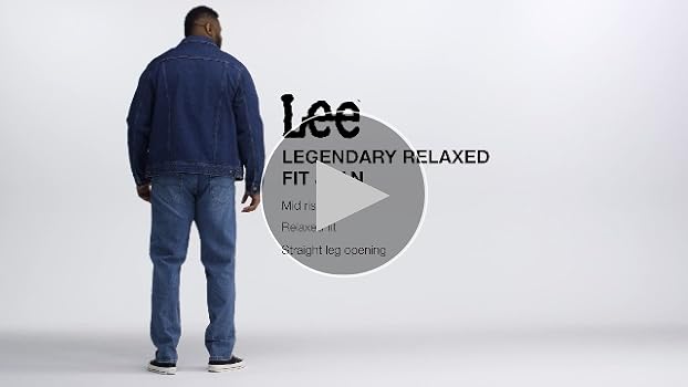 Lee Men's Big & Tall Legendary Relaxed Straight Jean, Bowery