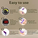 Wax kit for Hair Removal, Wax Pot for Hair Removal for Face, Body, Leg, Bikini, Brazilian Wax, Waxing Kit for Women & Men (32 Accessories) - Image 4