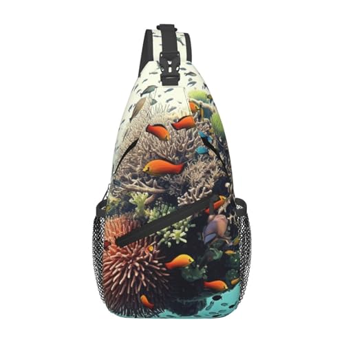 Sling Bag para Mujeres y Hombres Bolsa Cruzada para Senderismo
