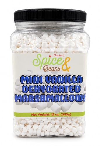 Vanilla Mini Dehydrated Marshmallows 12 oz...