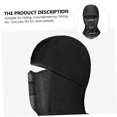 Masque hiver coupe-vent avec isolation thermique visage cou - 7