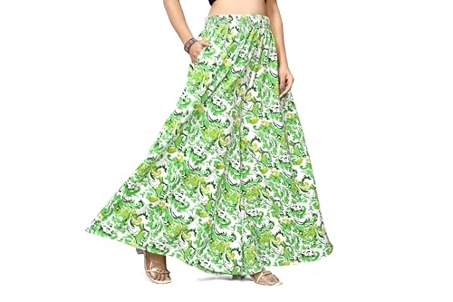 Image of Viscose Rayon Flared Printed Plazzo Palazzo Pants, Loose /Relaxed Fit Regular, Office Wear, Casual Wear Comfortable, Trouser Pants for Girls & Women Black Kerri Design (S to 3XL Size)