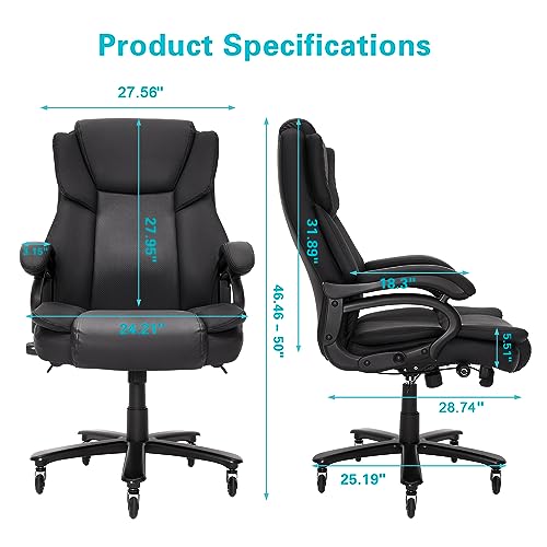 Indulgear NEBOC 500Lbs Big And Tall Office Chair thumb #2