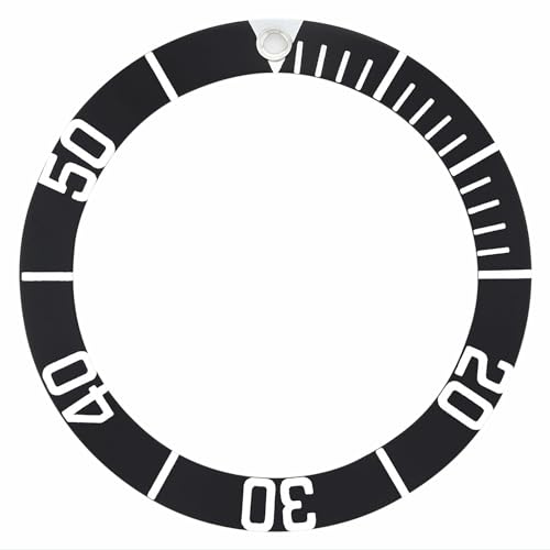 Ewatchparts Bezel Insert Compatible With Tag Heuer Aquaracer Professional 926.206G WAB1110 WAB1111 Black